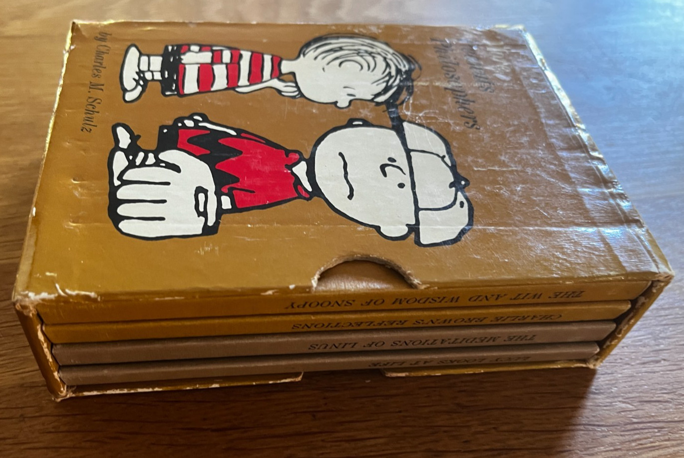 1967 More Peanuts Philosophers Small Book Set Charlie Brown By Charles Schulz