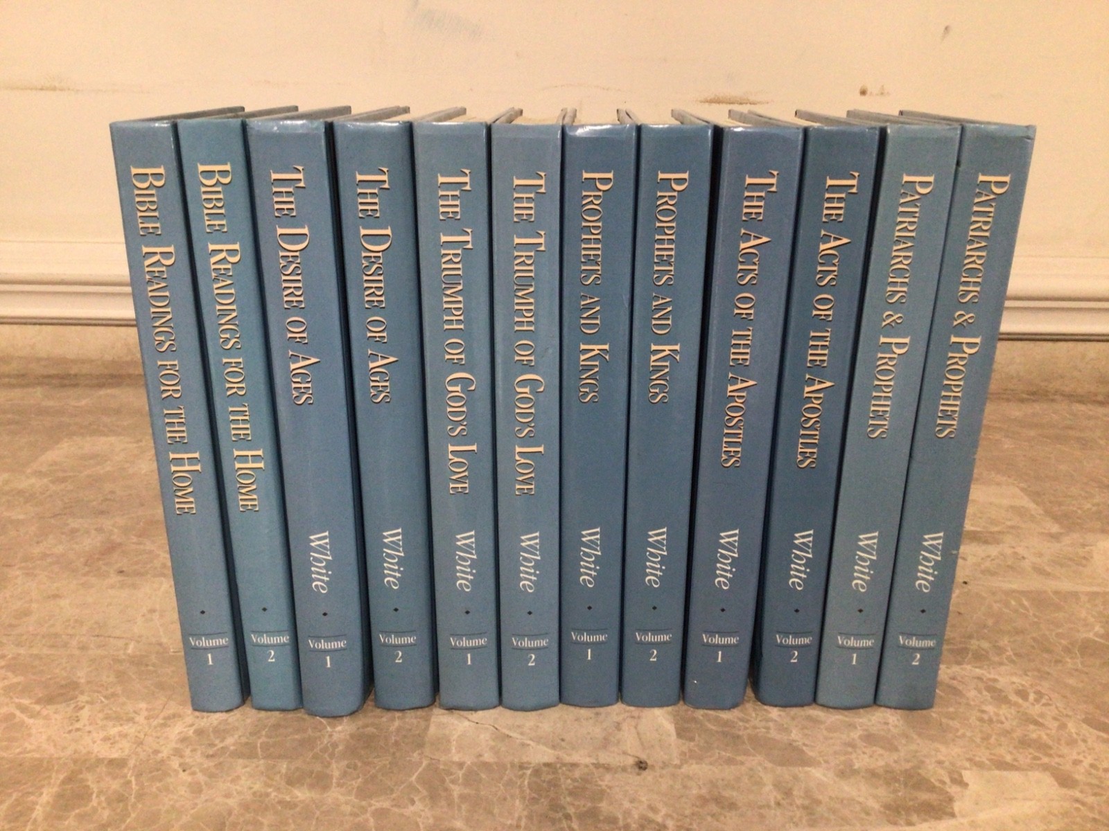 Vintage Lot Of 12 Bible Readings For The Home Pacific Press 1980 HC Books