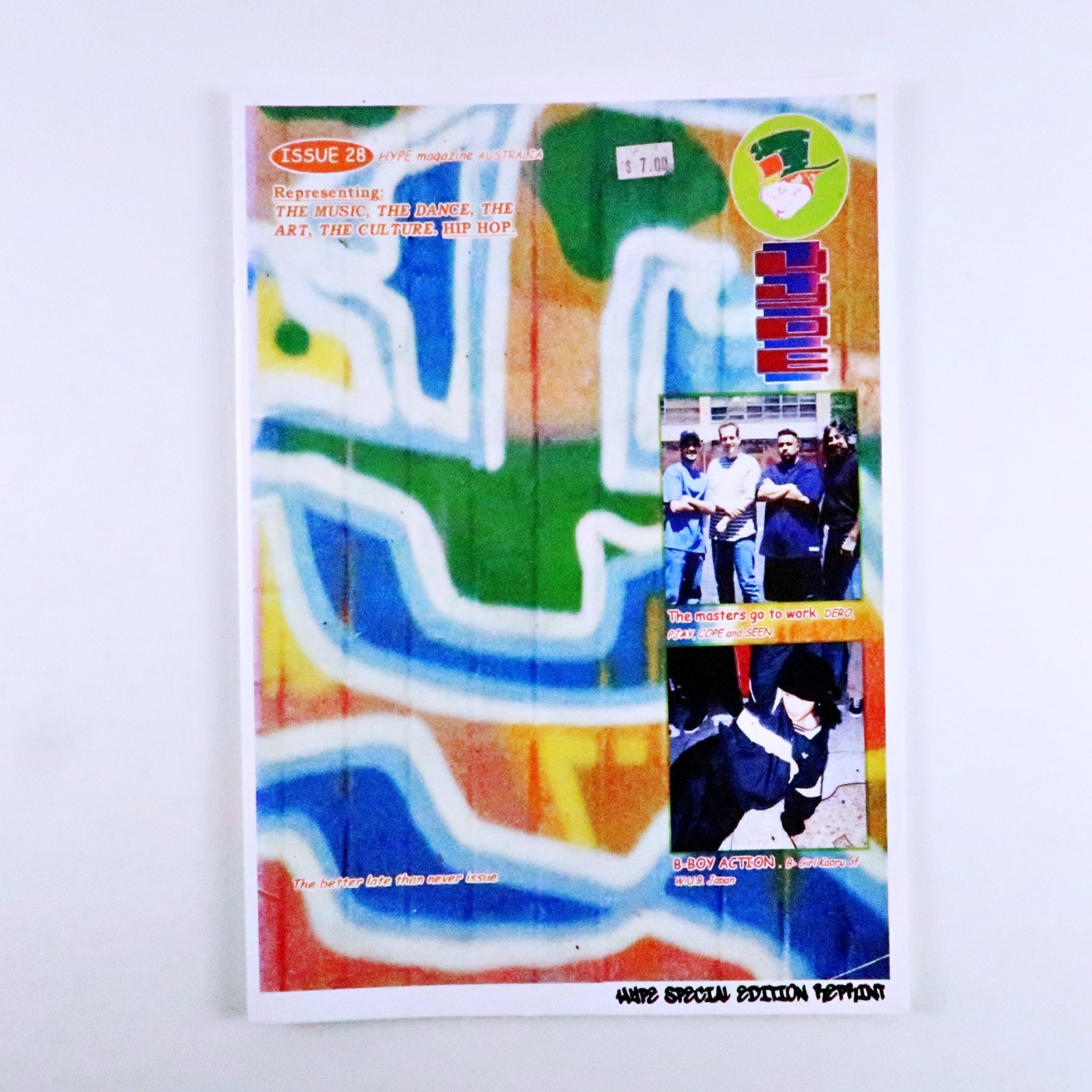 Hype Magazine Issue 28 (REPRINT) New Dead Stock Graffiti Oz Hip Hop