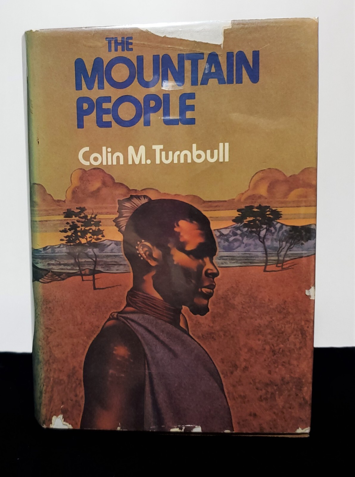 The Mountain People Colin M Turnbull 1972 SIGNED First Edition/Printing HC/DJ
