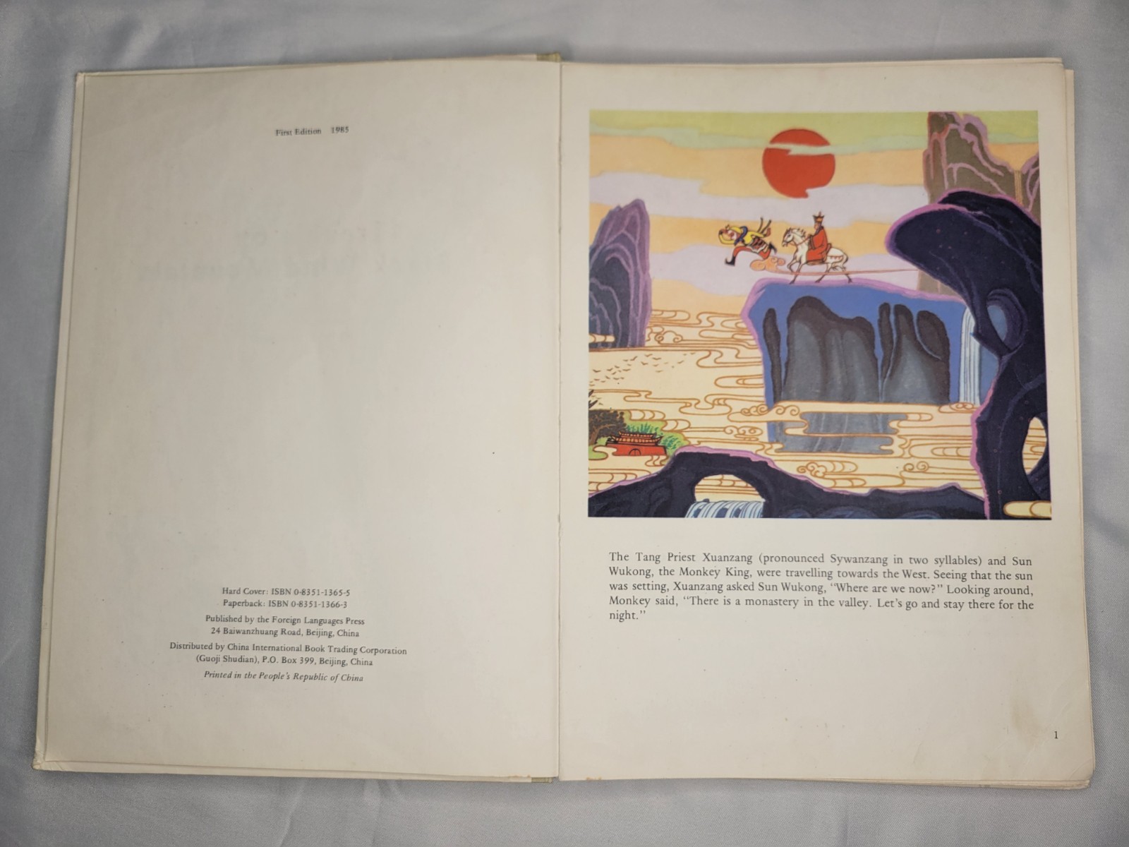 Two (2) Monkey Series Books First Edition 1985 – READ DESCRIPTION