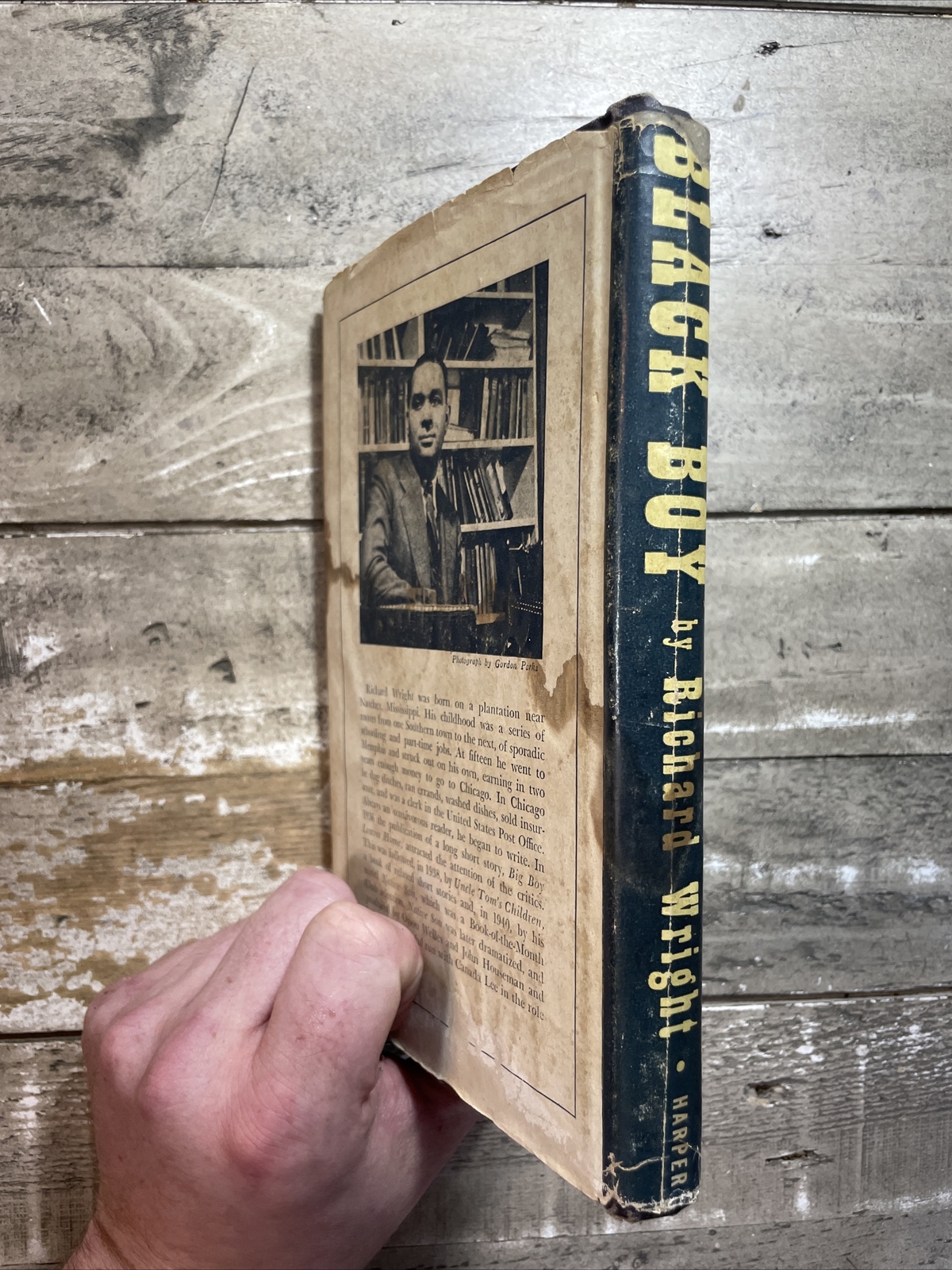 c1940 Antique Autobiography «Black Boy, A Record of Childhood and Youth»