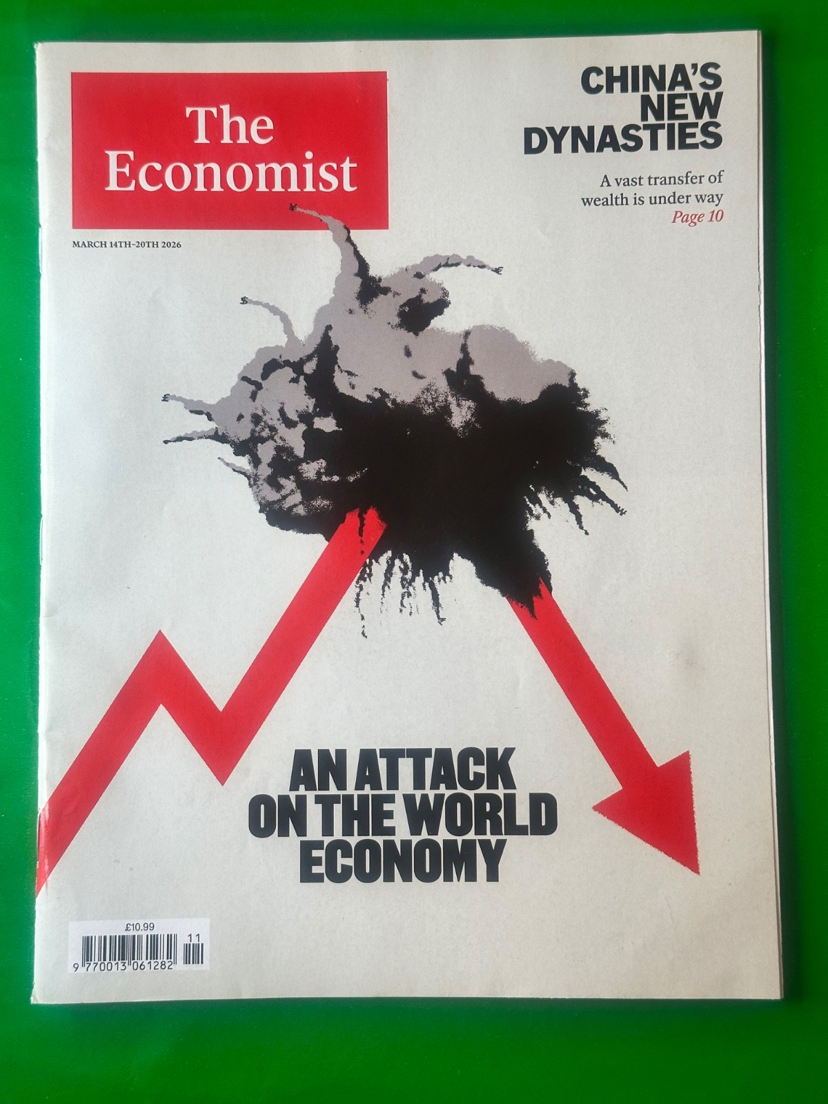 The Economist Bundle Of 10 Magazines, February 21 – June 13 (World Cup) 2026
