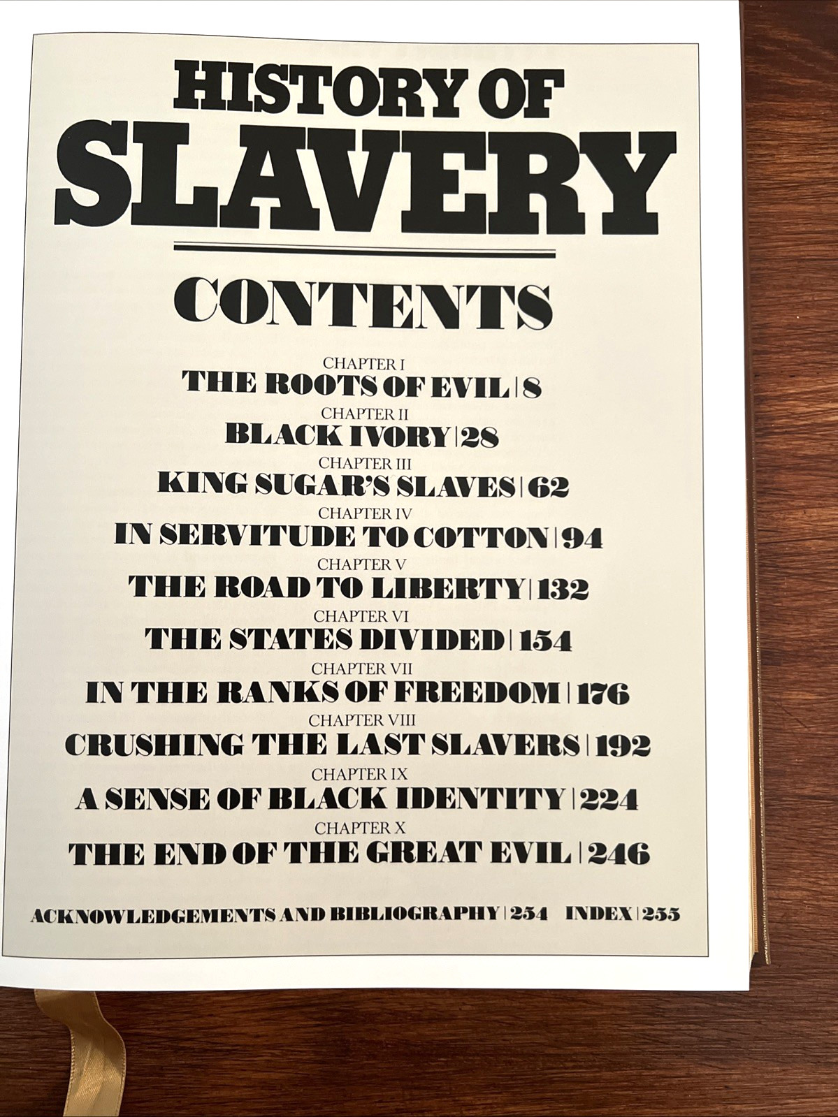 History of Slavery by Susanne Everett Hardcover Chartwell Collectible 1st Ed.