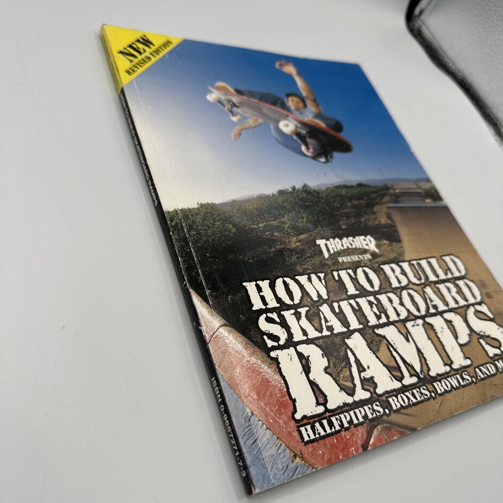 Thrasher How to Build Skateboard Ramps Signed by Tony Hawk
