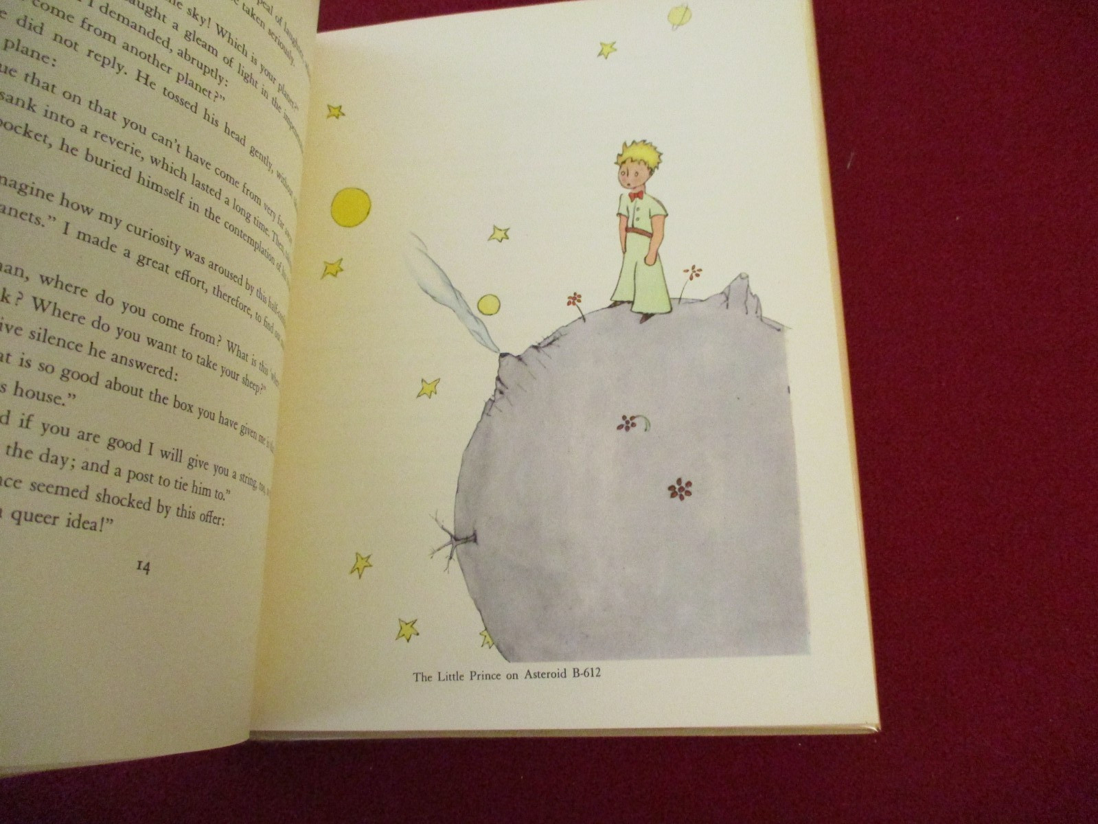 The Little Prince ~ Antoine De Saint-Exupery (1943) Early Harcourt Brace & World