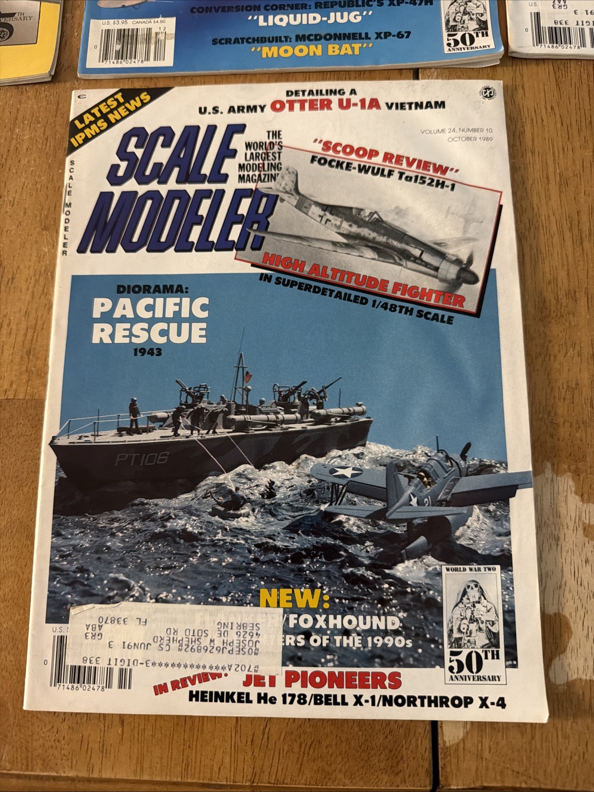 Scale Modeler Magazine Lot Of 7 1986 1988 1989 1980s