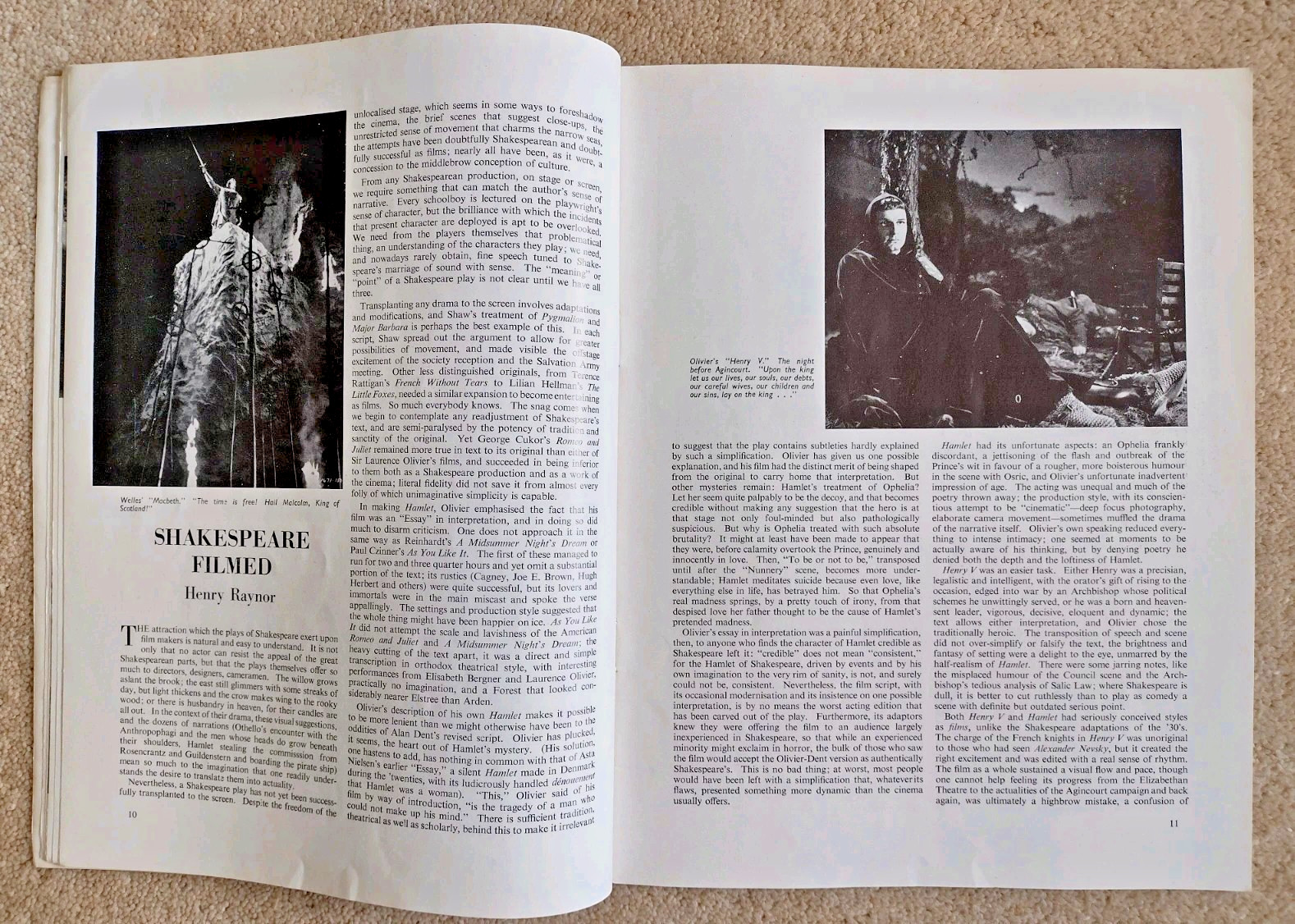 Sight and Sound 1952 full year x4 Streetcar Clair Cocteau horror Dietrich +++