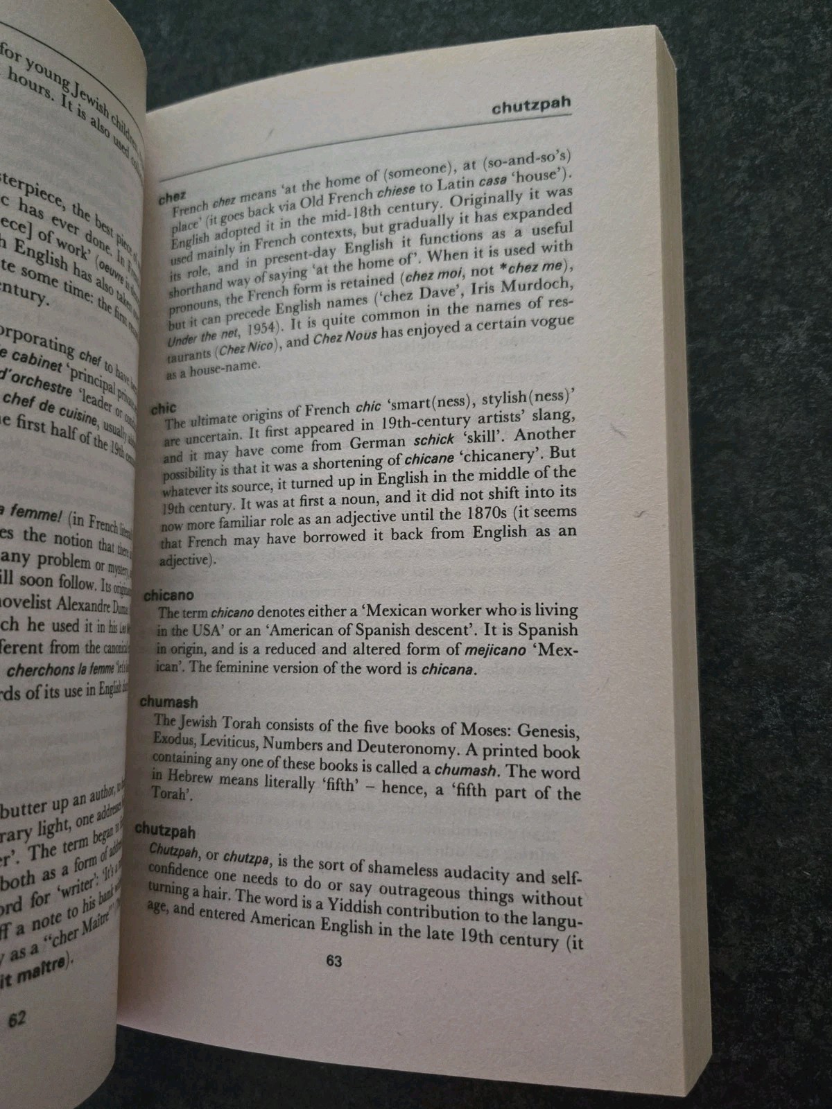 The Wordsworth Dictionary of Foreign Words in English By John Ayto Vg Pb