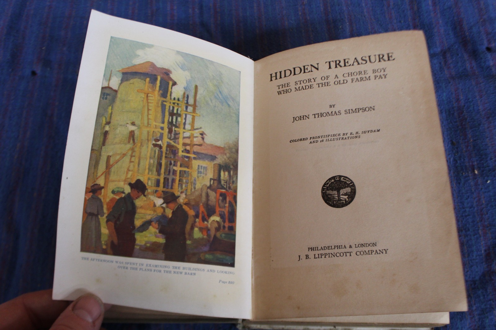 Hidden Treasure: A Story of Modern Farming by John Thomas Simpson 1919