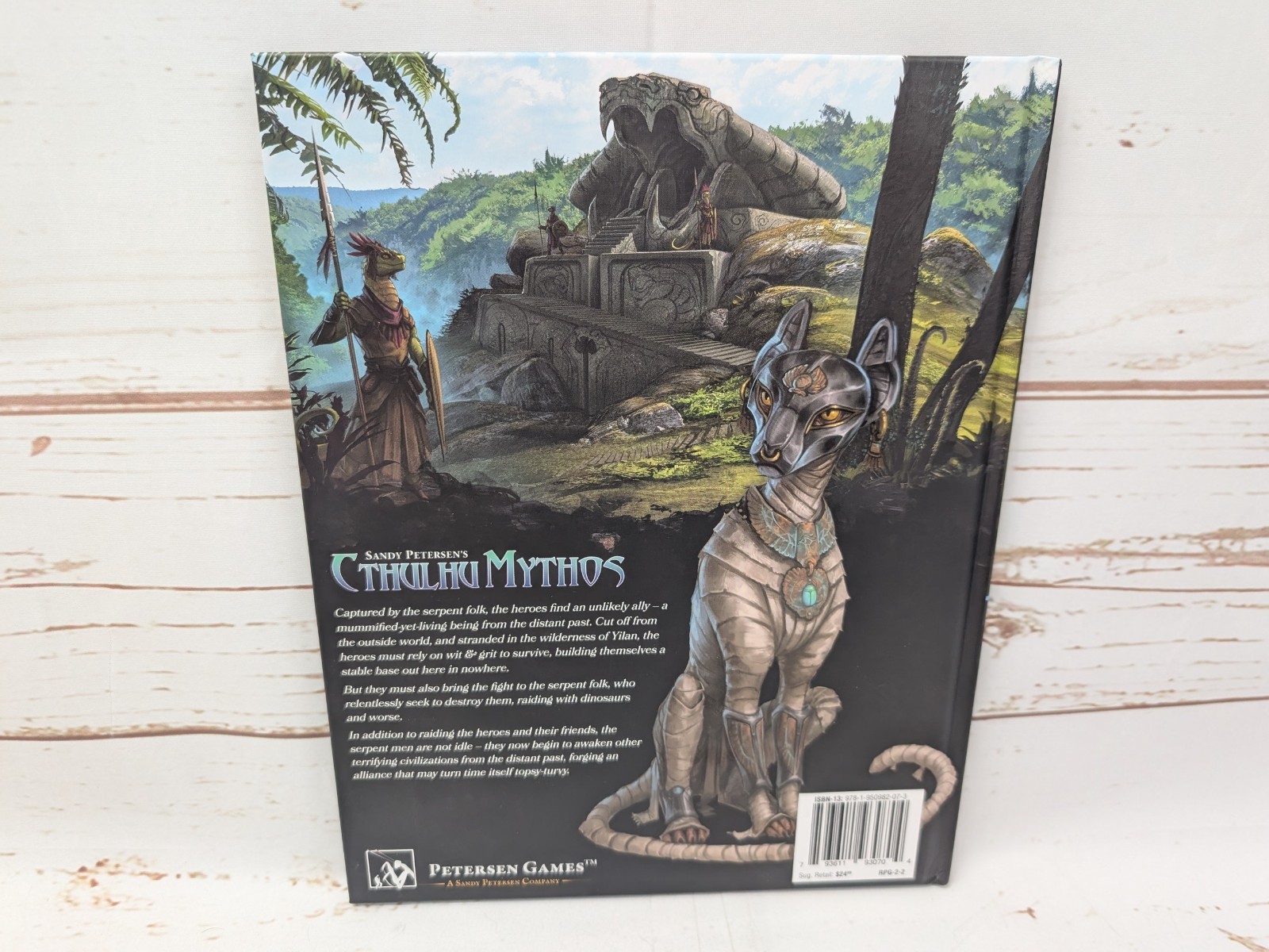 Cthulhu Mythos Yig Snake Granddaddy Act 2 Against the Serpentfolk Petersen RPG