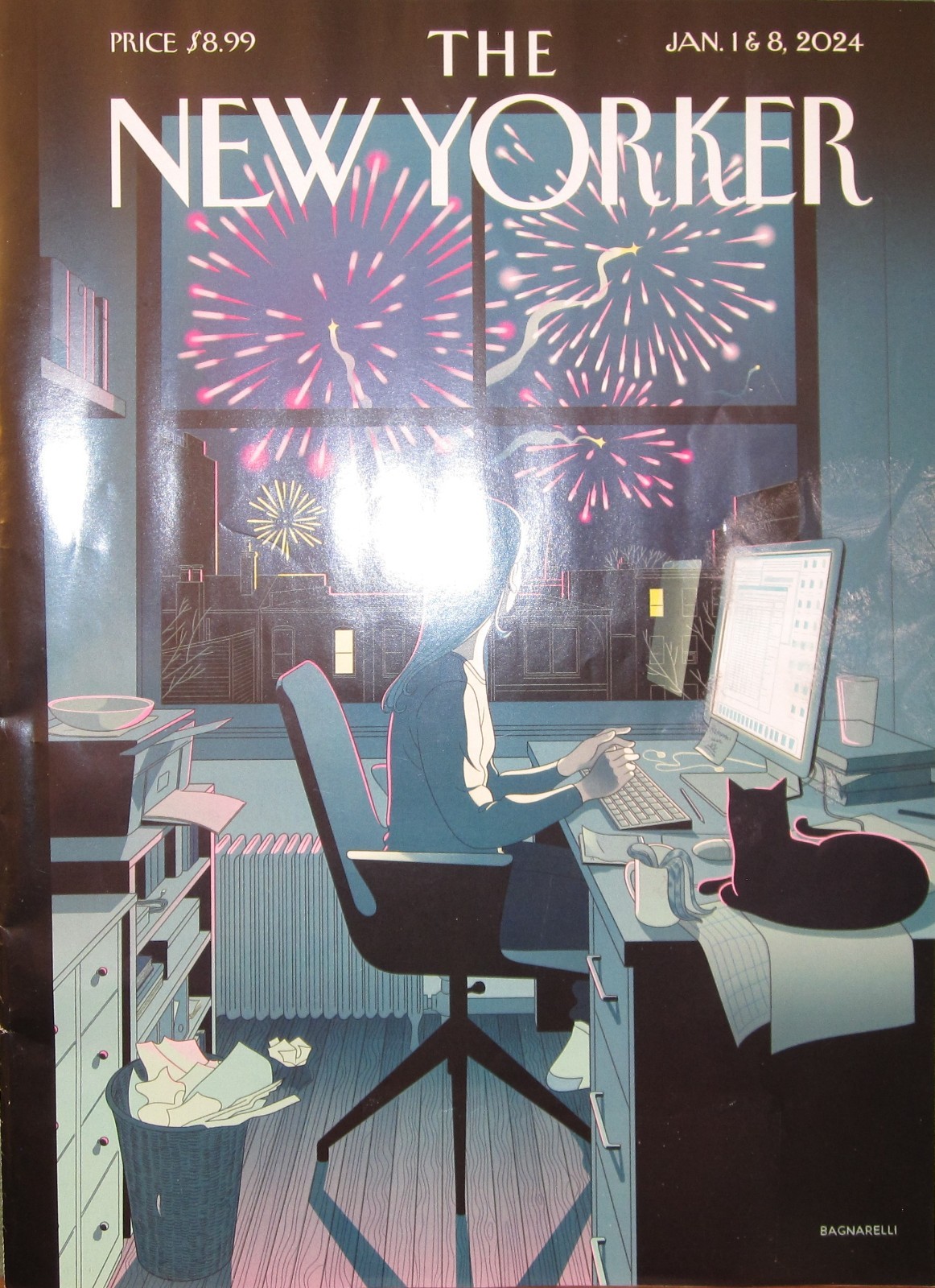 NEW YORKER MAGAZINE JANUARY 1 & 8, 2024 – «Deadline»
