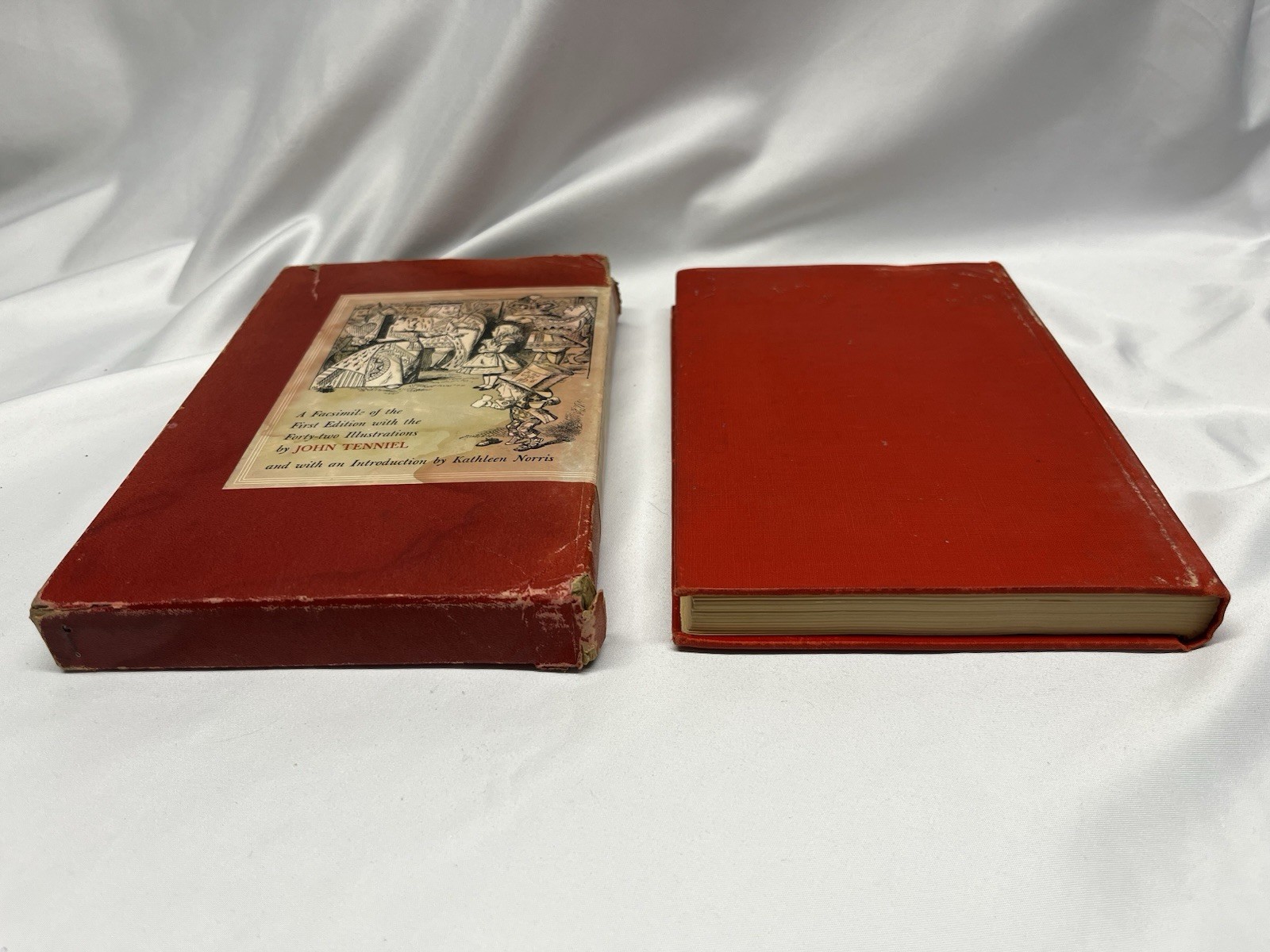 Lewis Carroll Alice’s Adventures Facsimile Hardcover Tenniel Doubleday 1942 DJ