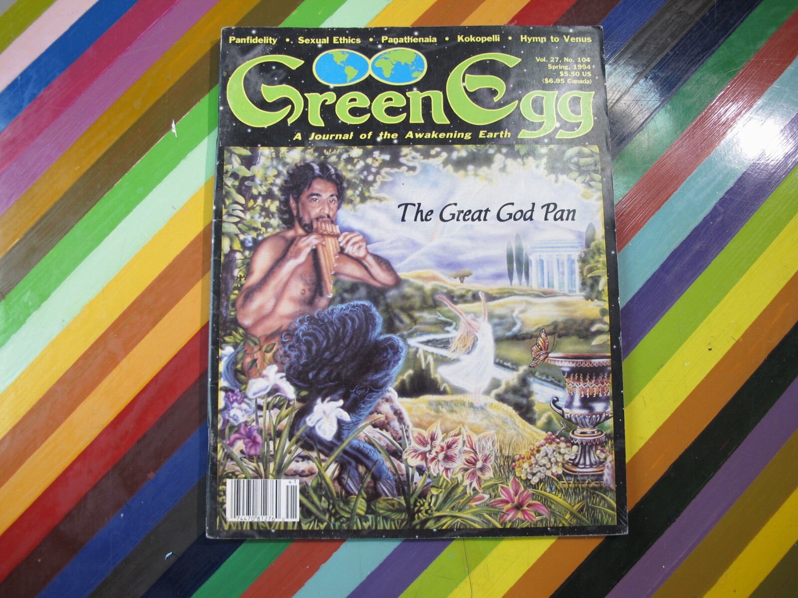 vtg 1970s-1990s + Wicca Magick Pagan zine magazine – Green Egg +