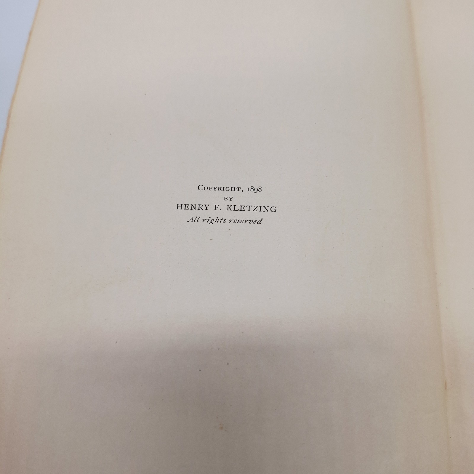 1898 «TRAITS OF CHARACTER» BOOK BY HENRY & E. L. KLETZING 371 PAGES