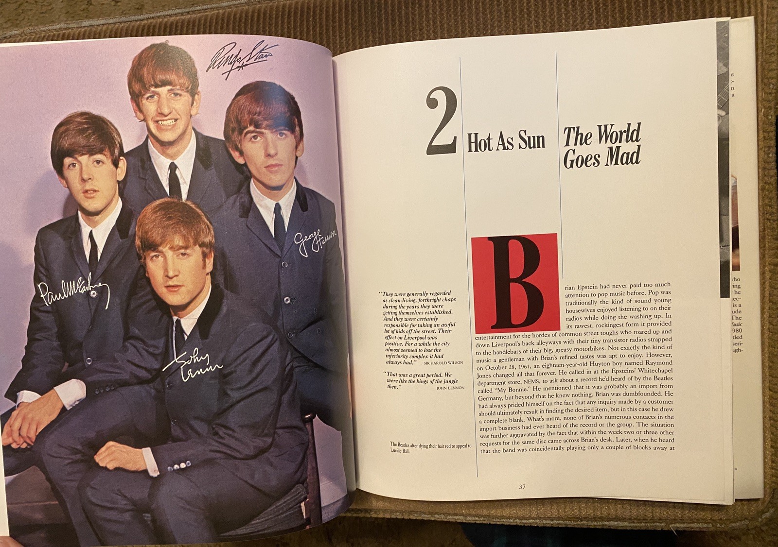 The Beatles: A Celebration Hardcover By Geoffrey Giuliano NEW