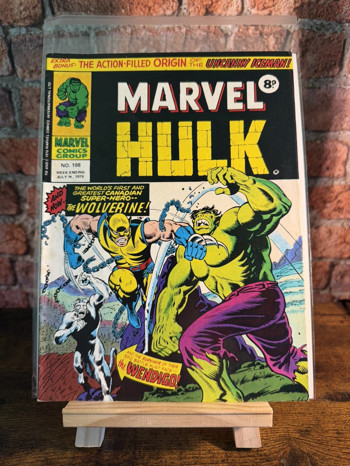 Marvel Hulk Weekly #198 1st Wolverine & Super Spider-Man #178 1st Punisher