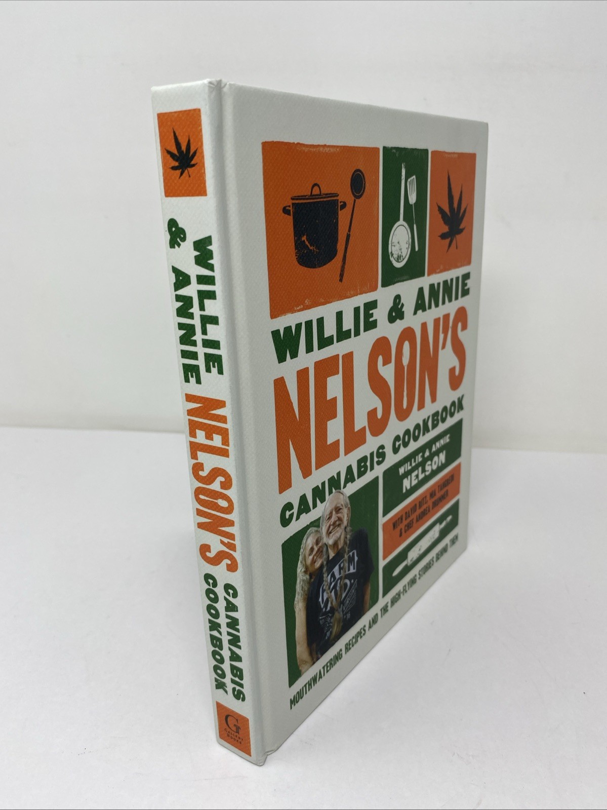 Willie Annie Nelson Cannabis Cookbook Hardcover 2024 Clean Pages