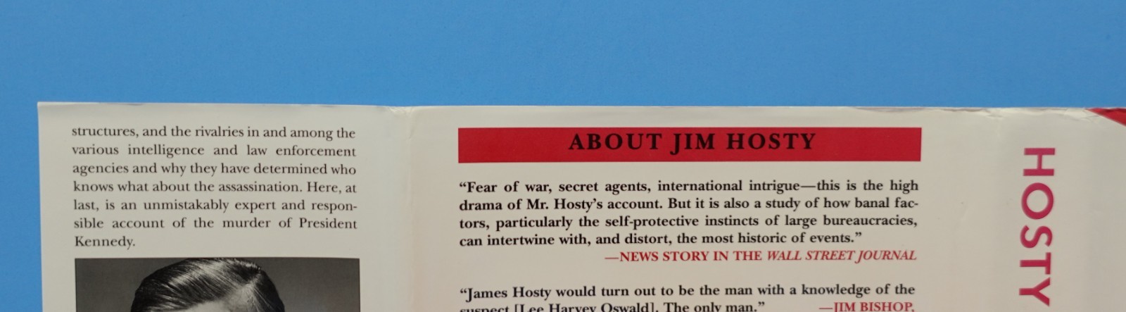 ASSIGNMENT: OSWALD BY JAMES P. HOSTY, JR., SIGNED