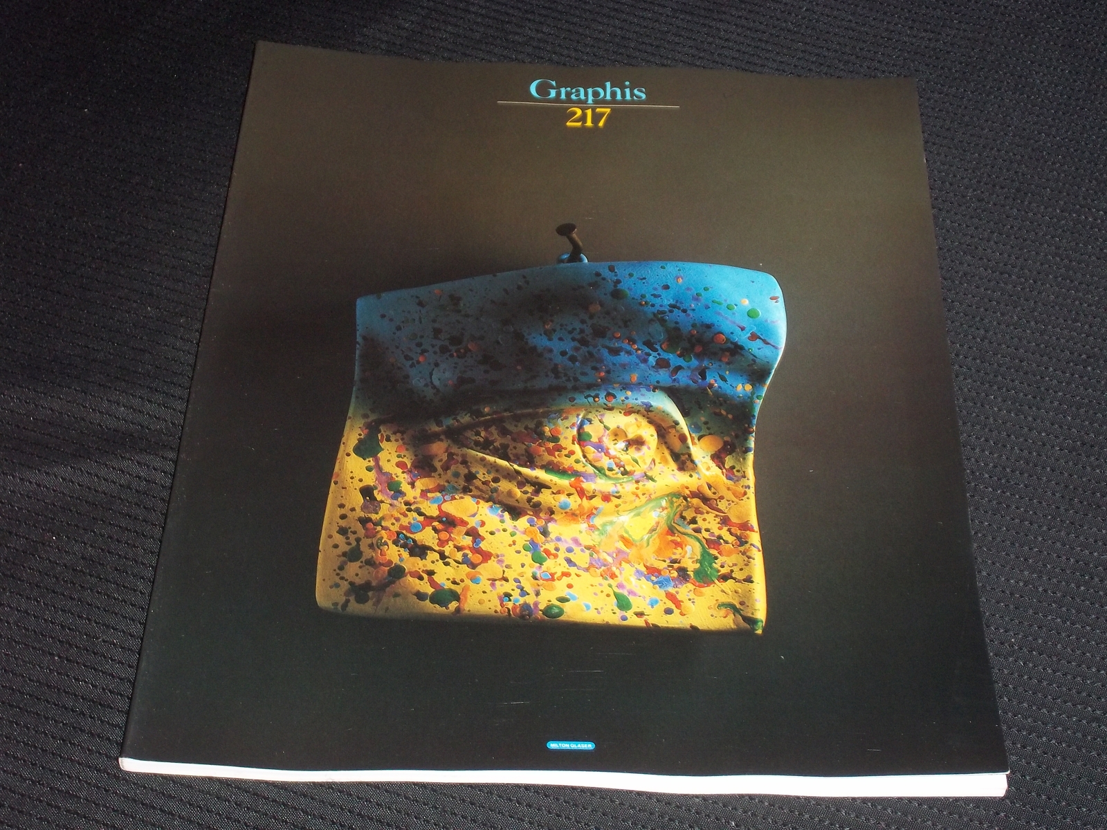 1982 #217 GRAPHIS MAGAZINE VERY NICE COVER ART & INSIDE PAGES – E 864