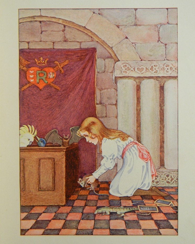 ALICE in Wonderland FIRST EDITION uk COLOR PLATES Illustrated MILLICENT SOWERBY