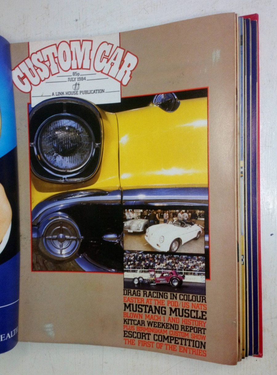 Custom Car Magazines in Binder March 1984 – January 1985