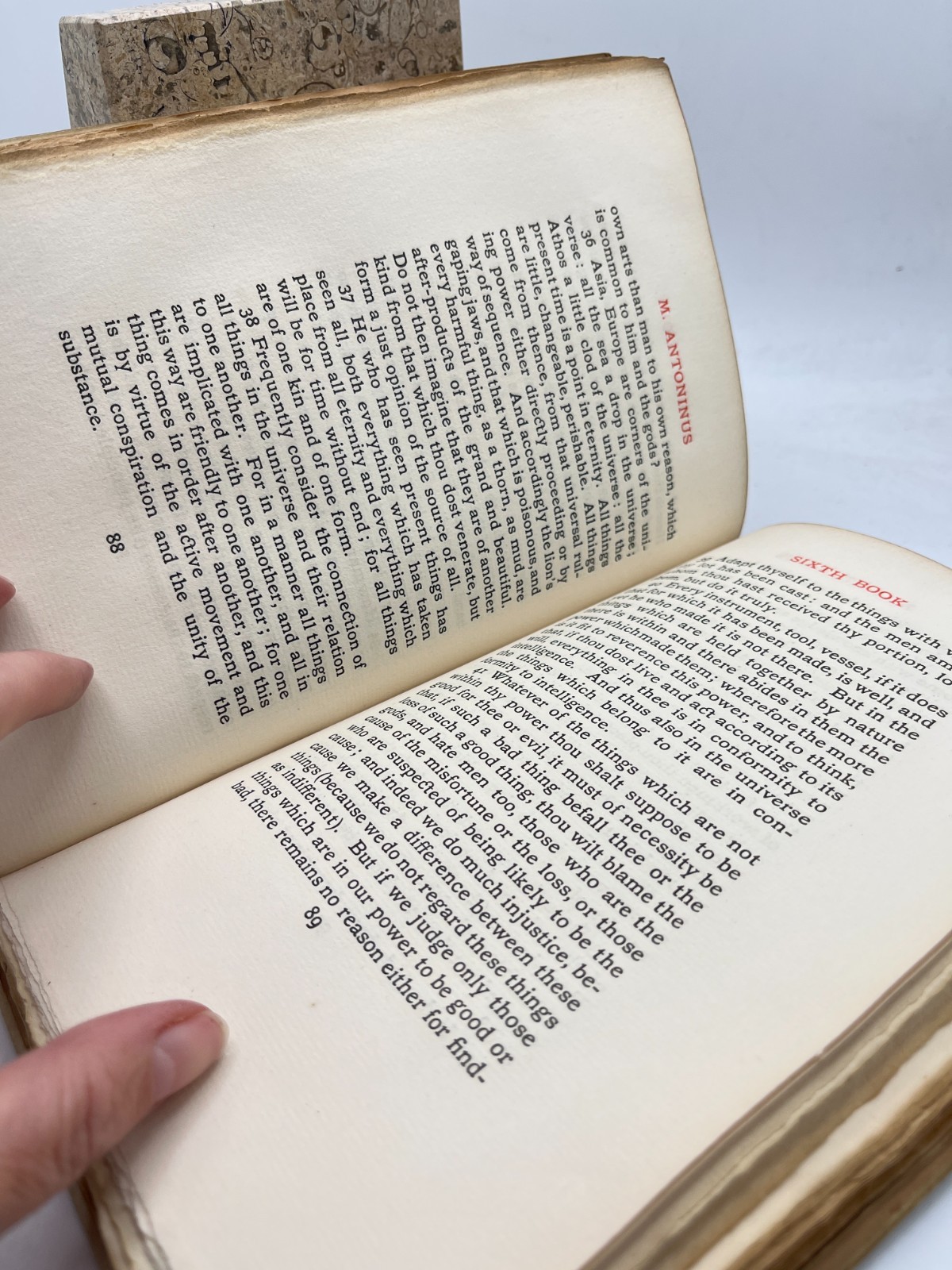 Marcus Aurelius Antoninus Emperor Limited Edition Full Vellum George Long