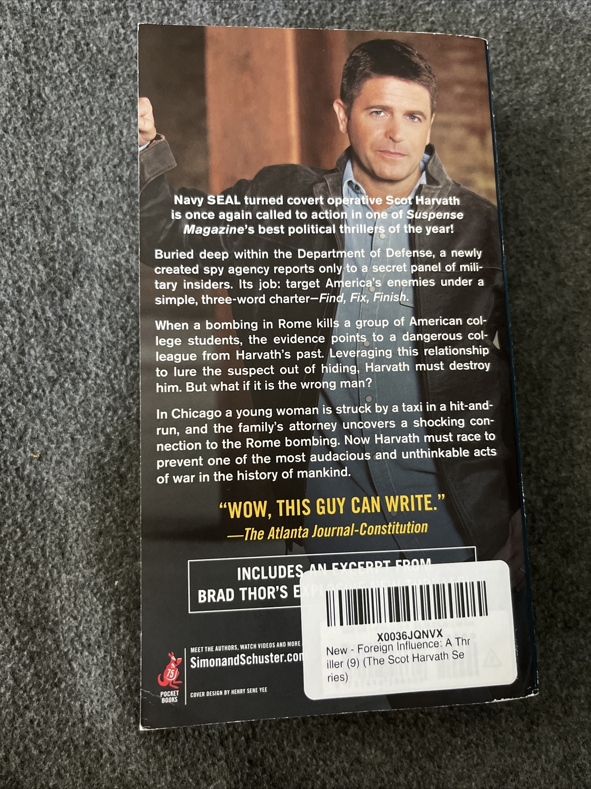 The Scot Harvath Ser.: Foreign Influence : A Thriller by Brad Thor (2011,…