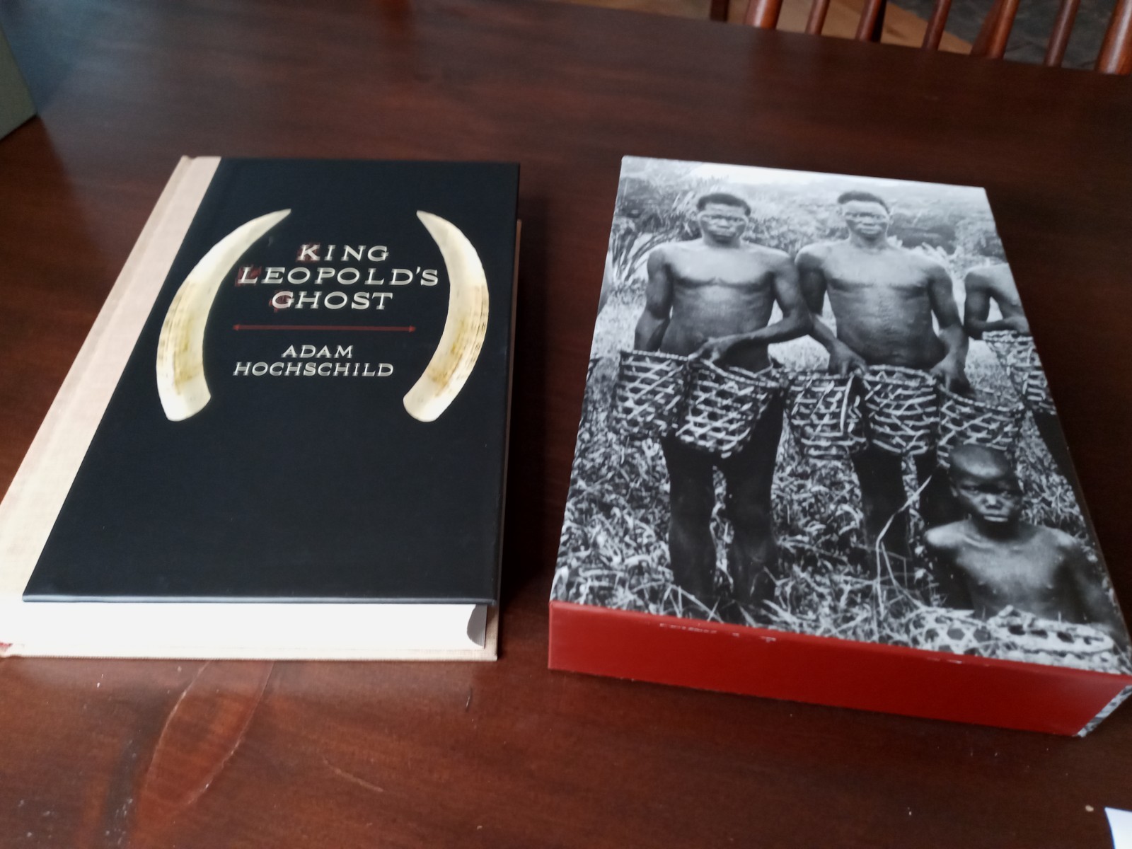 FOLIO SOCIETY – King Leopold’s Ghost – Adam Hochschild – w/slipcase – VG