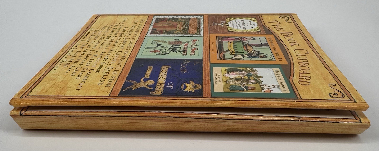 VTG Book Cupboard: 6 Children’s Classics in Miniature From Bodleian Library 1996