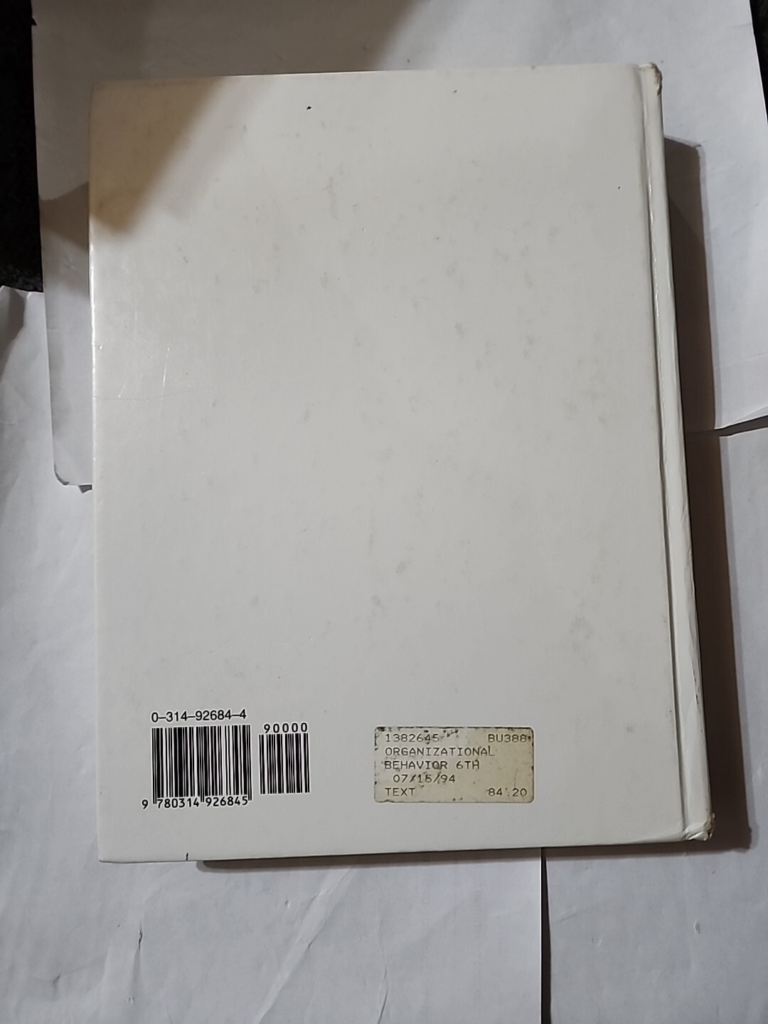 Organizational Behavior by John W. Slocum, Don Hellriegel and Richard W. Woodman