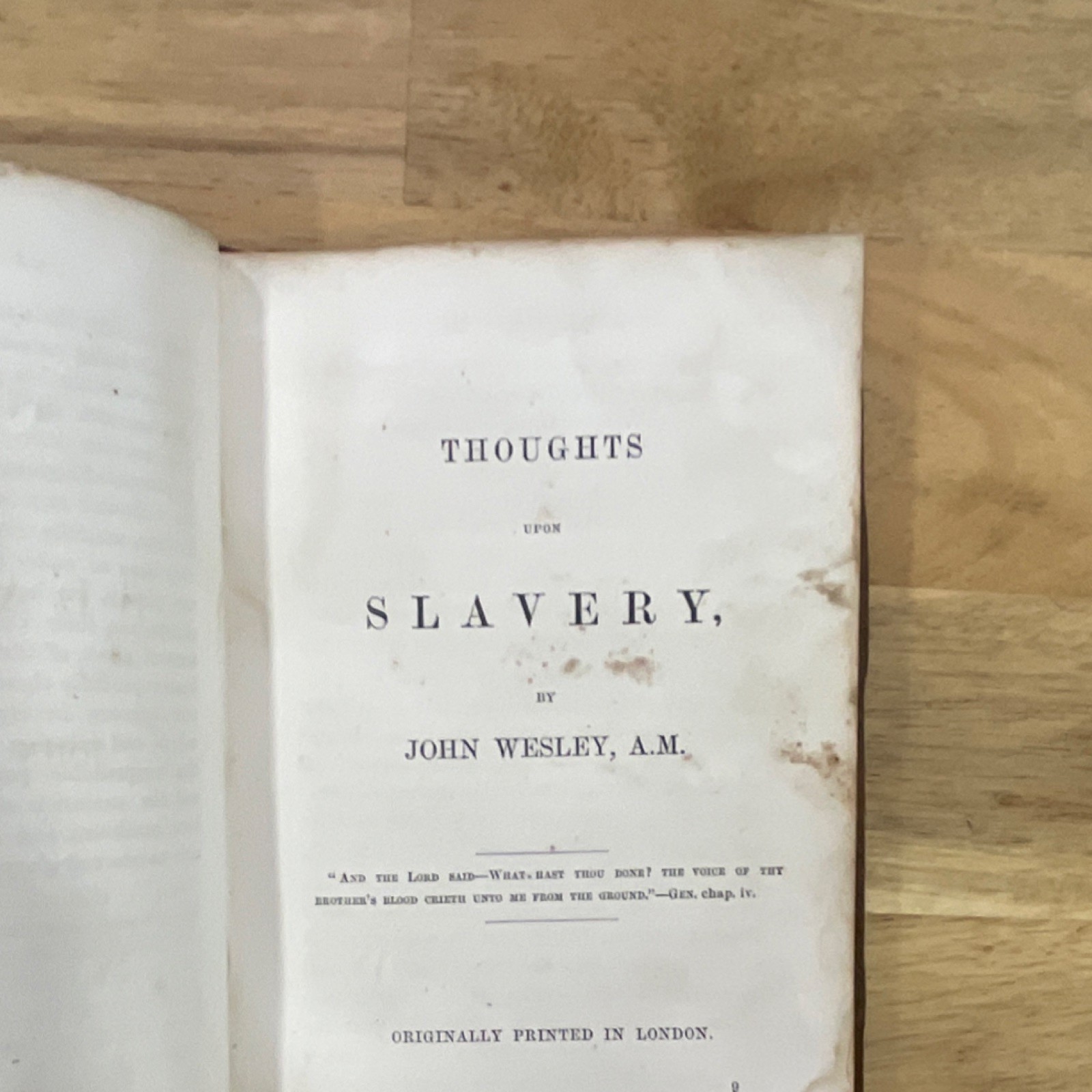 Anthony Benezet John Wesley 1858 Philadelphia American Slavery Hardcover Book