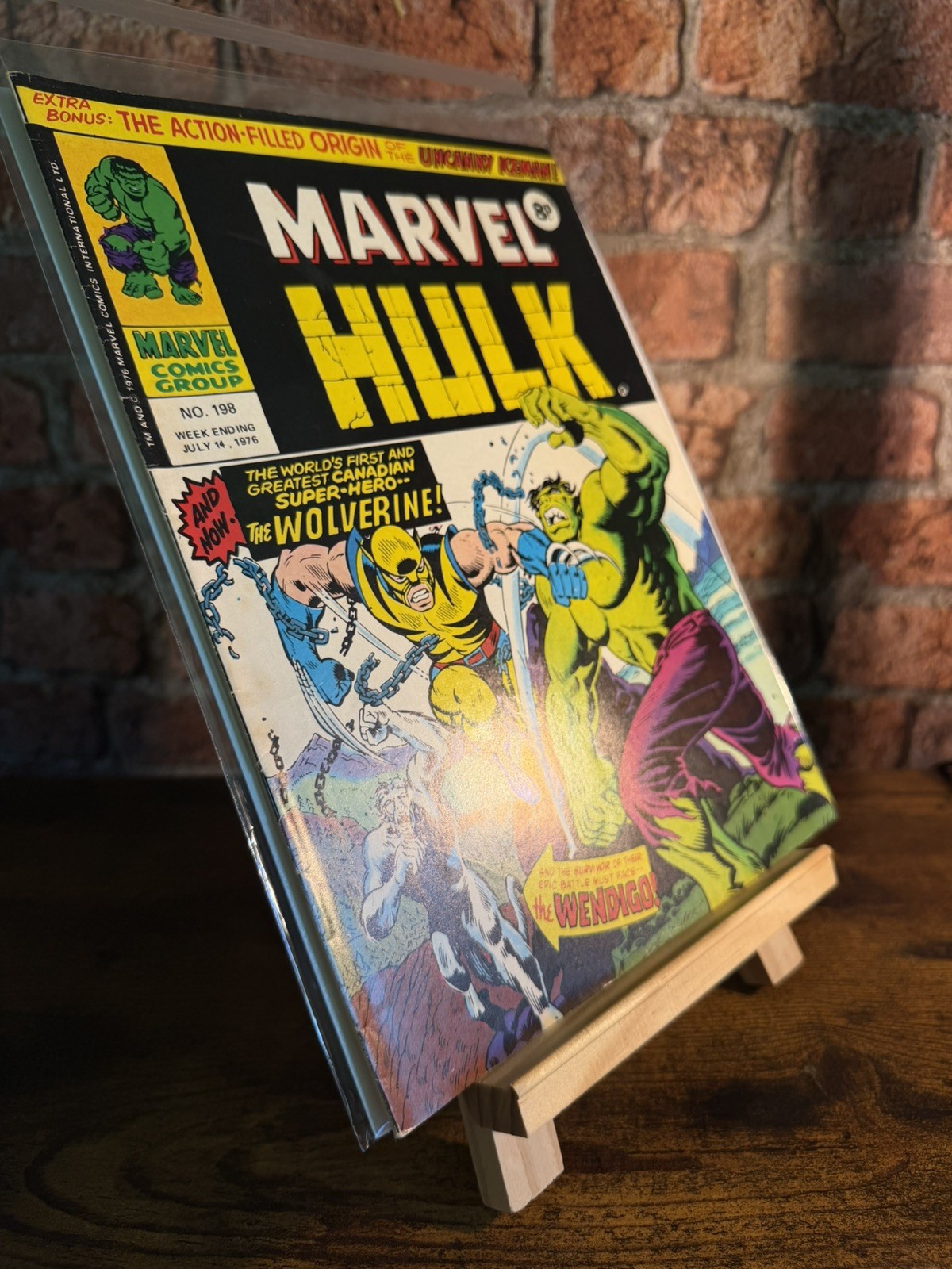 Marvel Hulk Weekly #198 1st Wolverine & Super Spider-Man #178 1st Punisher