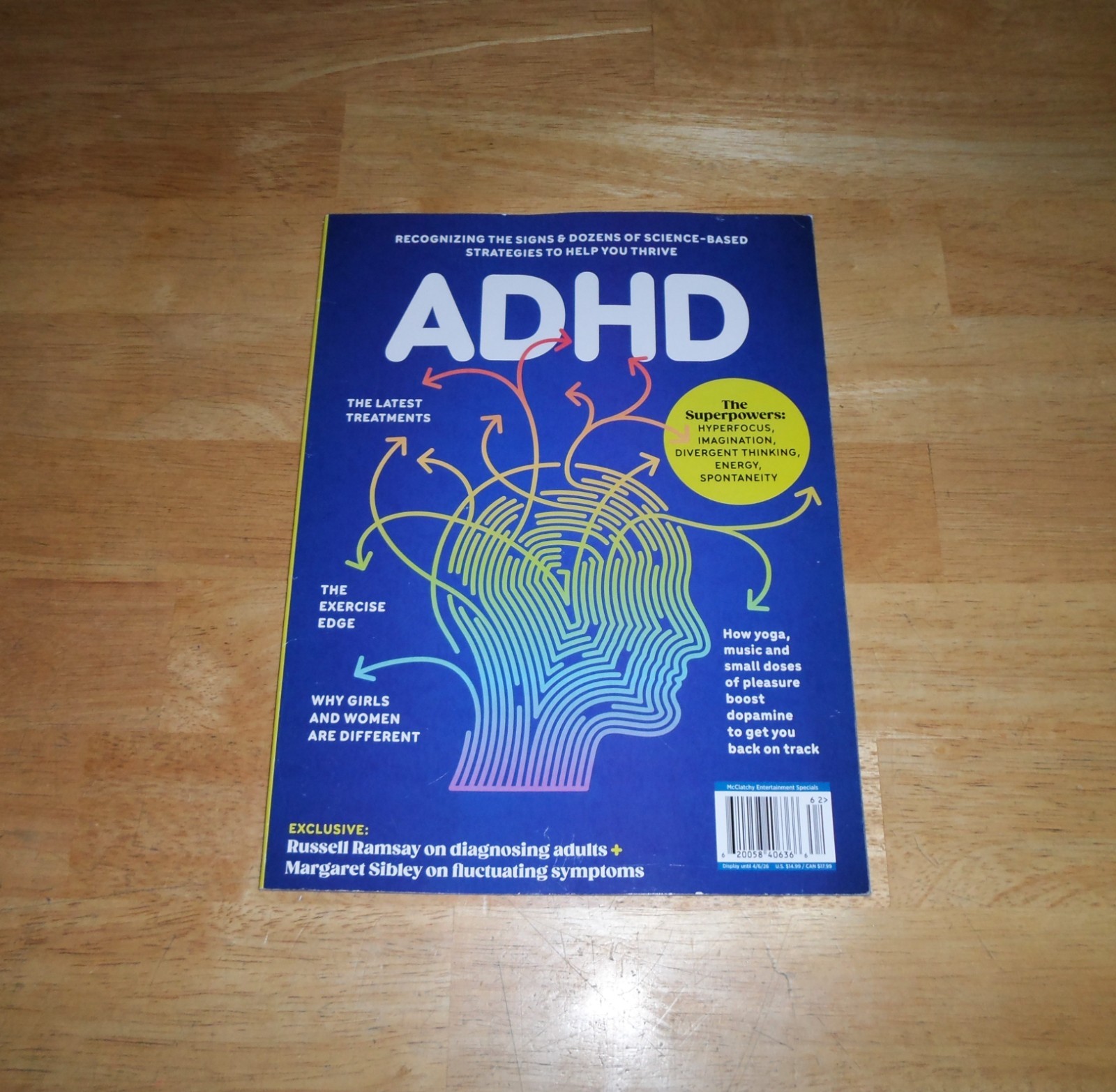 ADHD Magazine 2026 *NEW* Latest Treatments Exercise Superpowers