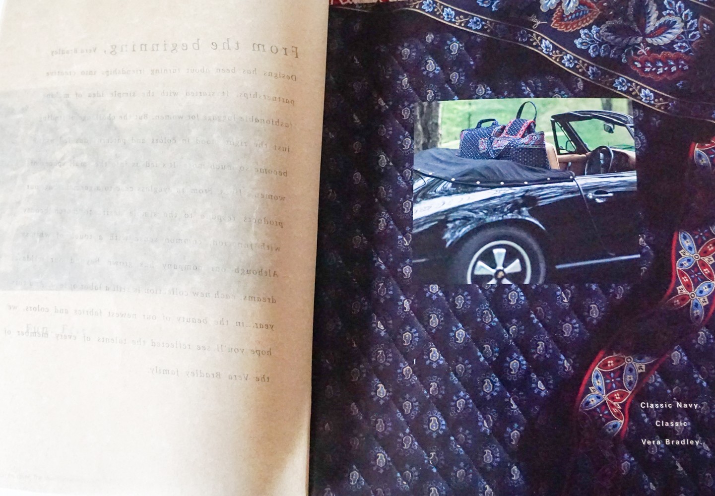 ~ Rare Vintage 1990’s Vera Bradley Catalog 24 pg Beginning Years Gorgeous Photos