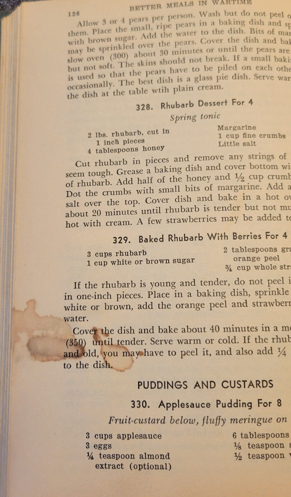BETTER MEALS IN WARTIME by Lola Wyman (1943) 2nd Ed