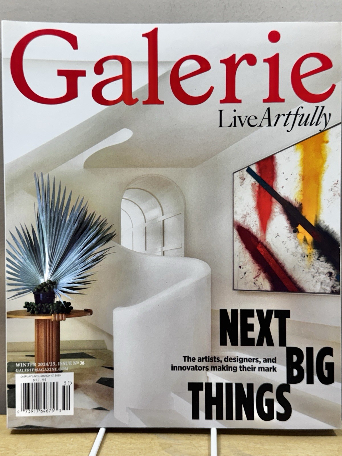 Galerie Magazine 2024 25 Winter No 38 Next big Things Live Artfully gyuh