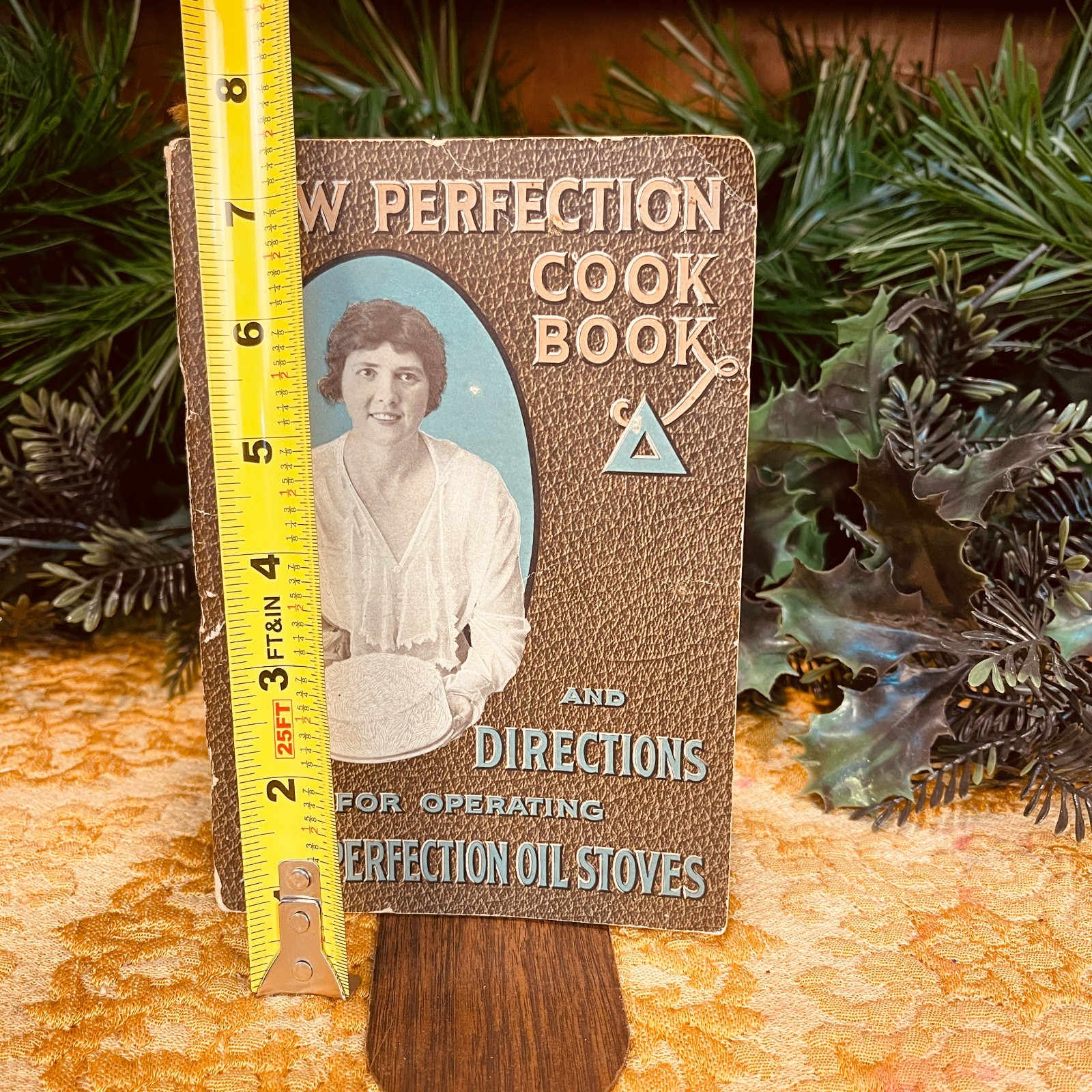 1920s/30s New Perfection Cookbook + Directions + Clippings and Recipes