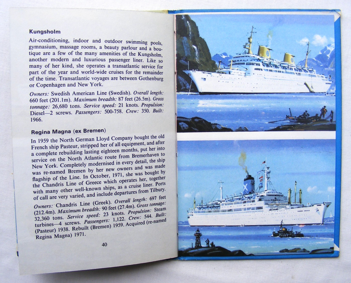 Ladybird Book – Merchant Ships – Recognition 584 -1st Edition- VGC +FREE COVER+