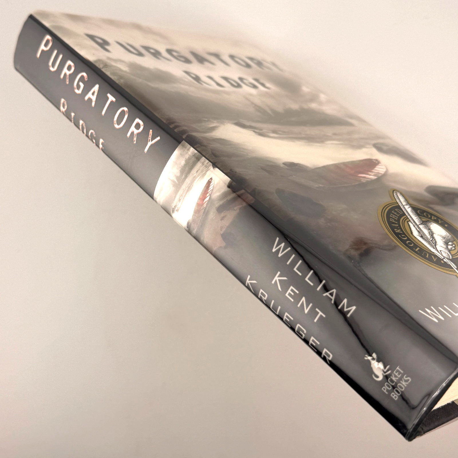 Purgatory Ridge SIGNED by William Kent Krueger (2001, Hardcover) 1st Ed / Print