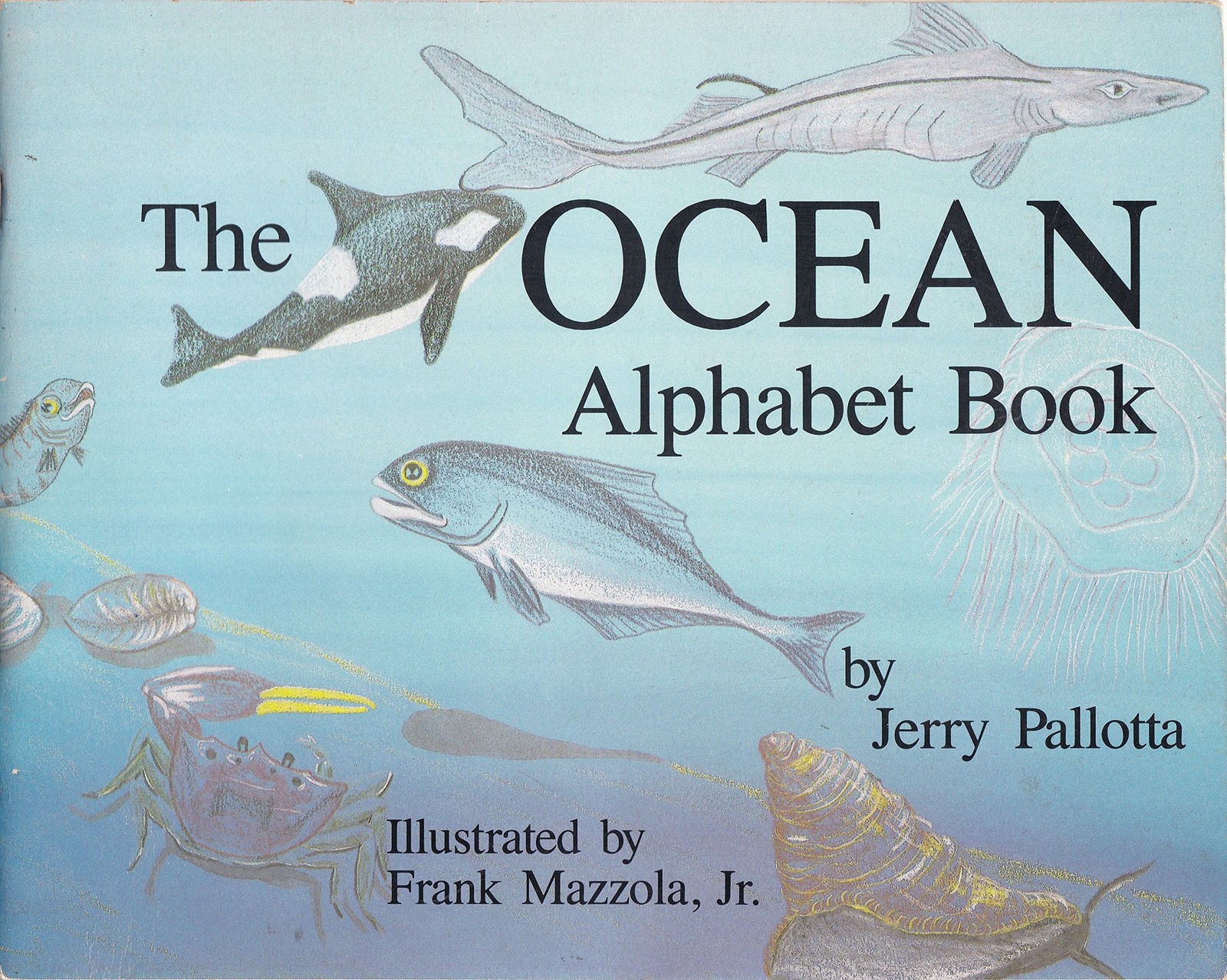 Ocean alphabet book