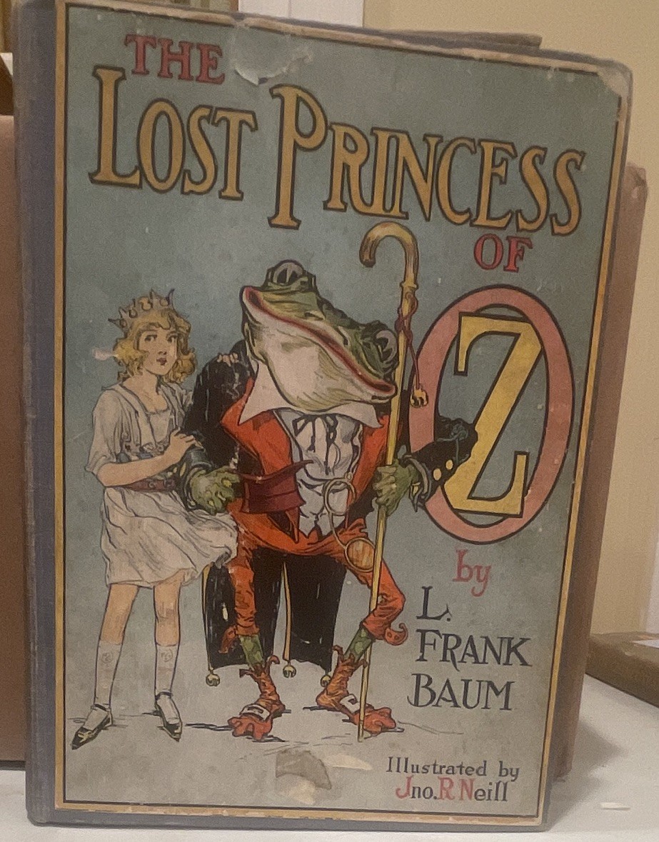 The Lost Princess of Oz 1920’s Edition w/ color plates /Frank Baum/ Reilly & Lee