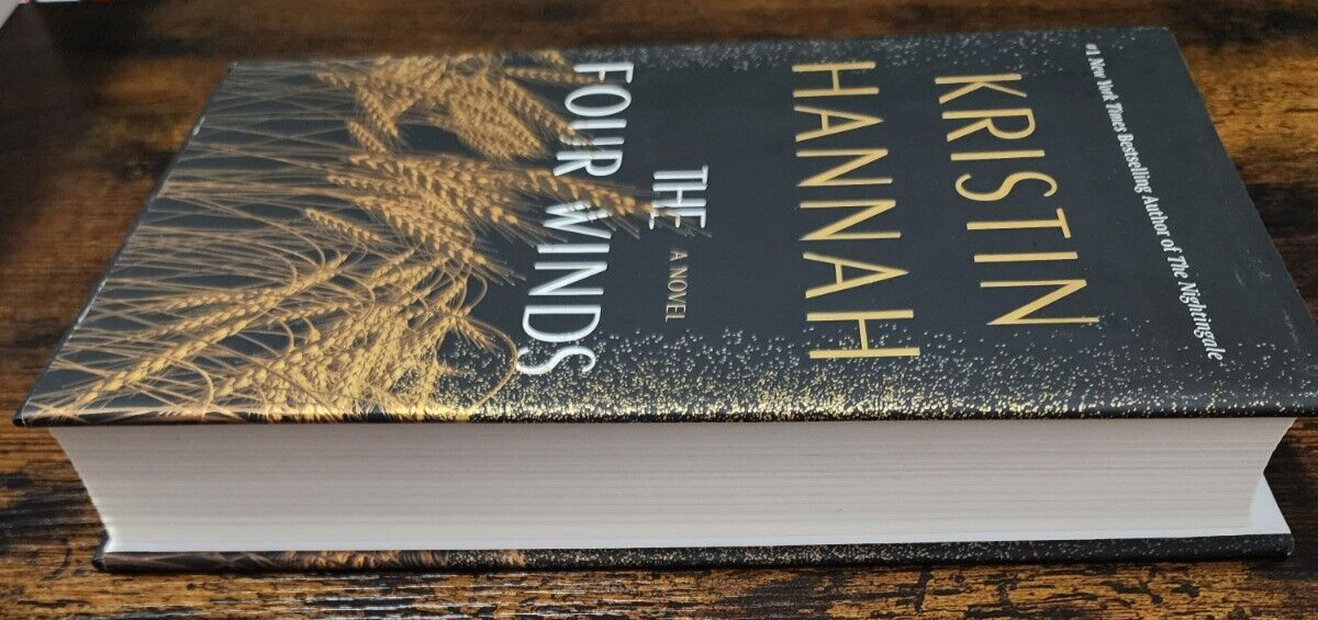 The Four Wins by Kristin Hannah(2021,Hardcover) 1st Edition Great Condition HCDJ