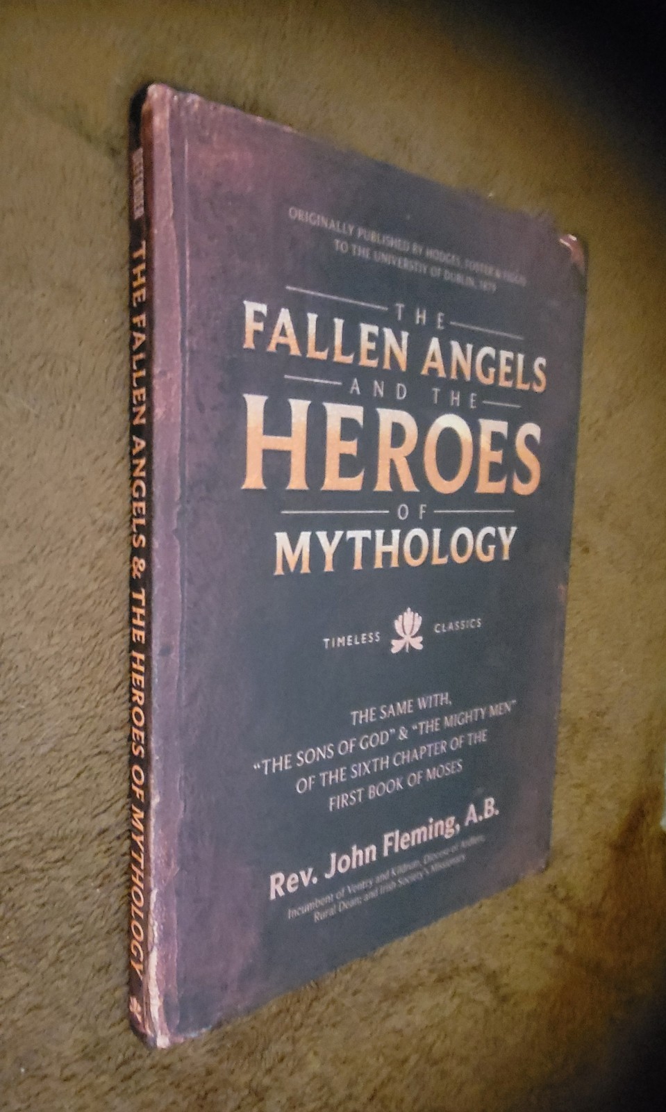 The Fallen Angels and the Heroes of Mythology by John Fleming