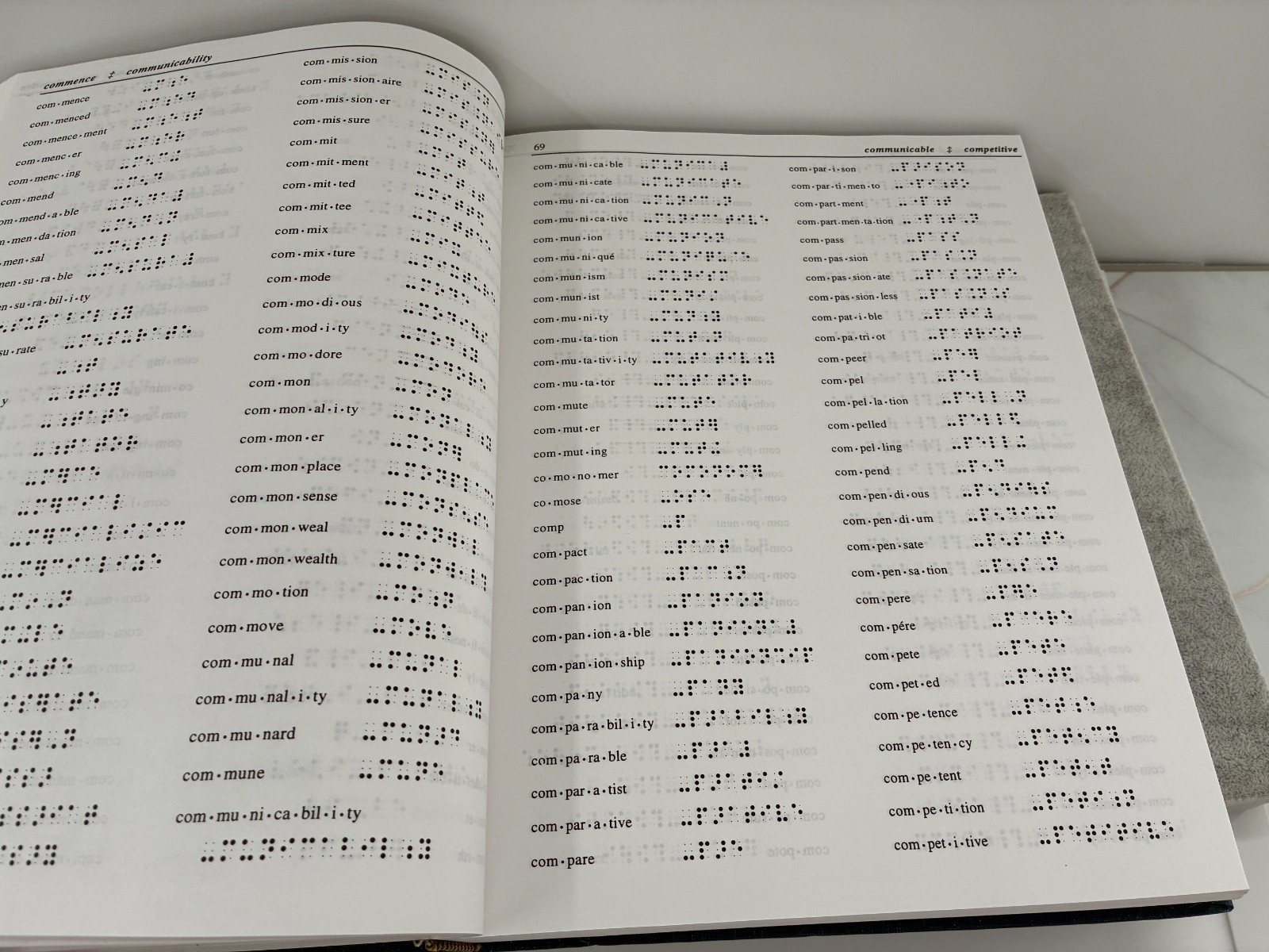 Braille Enthusiast’s Dictionary Alan Koenig Scalars Rare Hardcover Book
