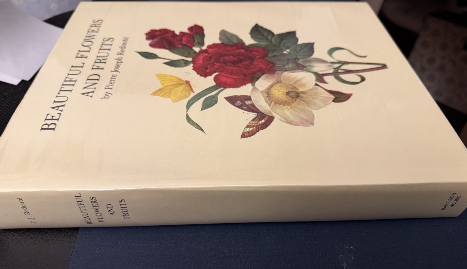 Beautiful Flowers & Fruits by Pierre Joseph Redoute – Like New Condition