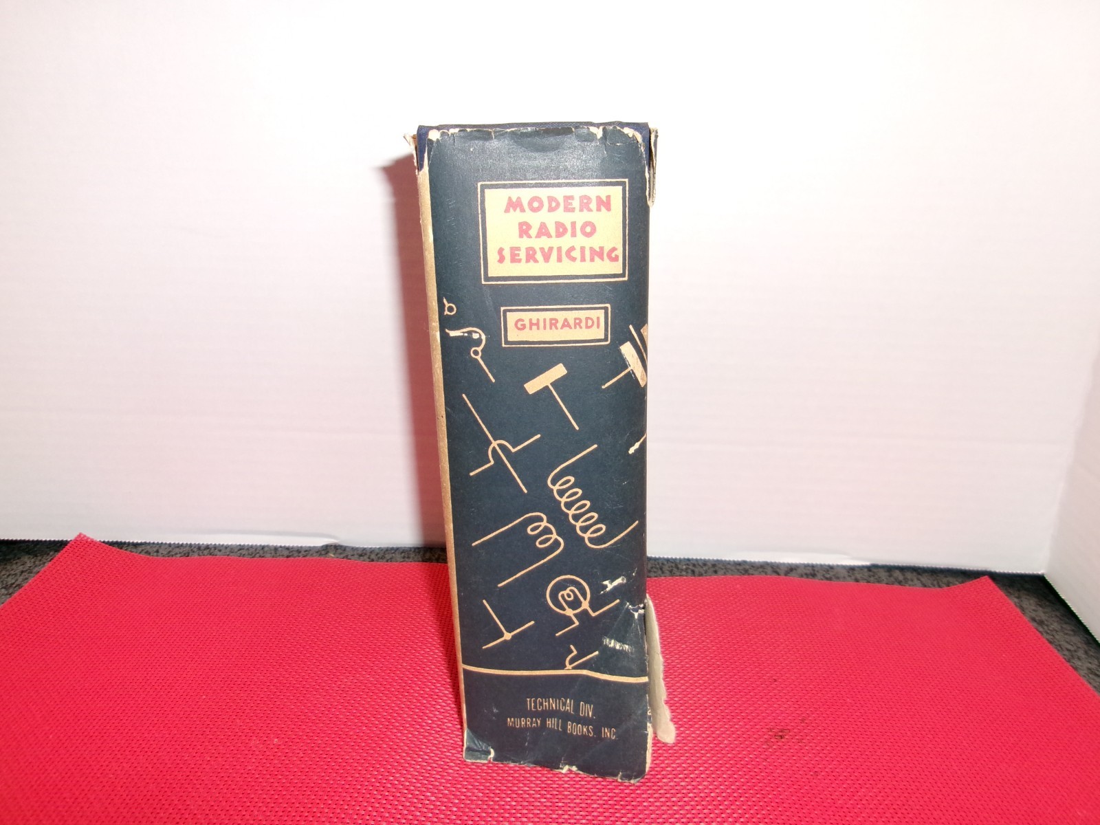 Modern Radio Servicing by Alfred A. Ghirardi 1935 w/ DJ book 1,317 pages 1st ED.