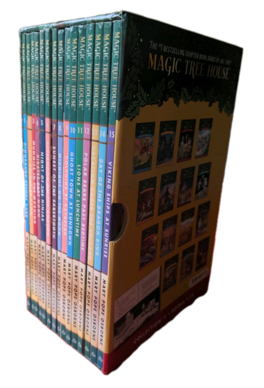 Magic Tree House Boxed Set, Books 1-15 Complete Mary Pope Osborne