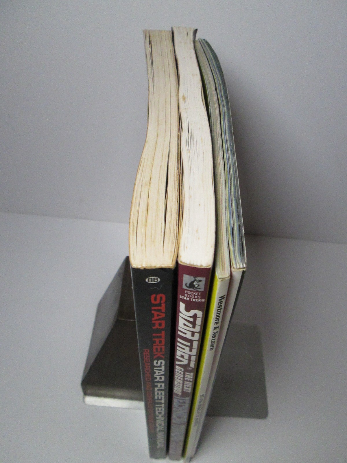 STAR TREK Technical Manual Journal X4 Book Lot Fleet Next Generation Enterprise