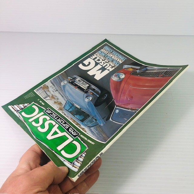 Classic And Sportscar Magazine 1985 April MG Muscle, Maserati 250F